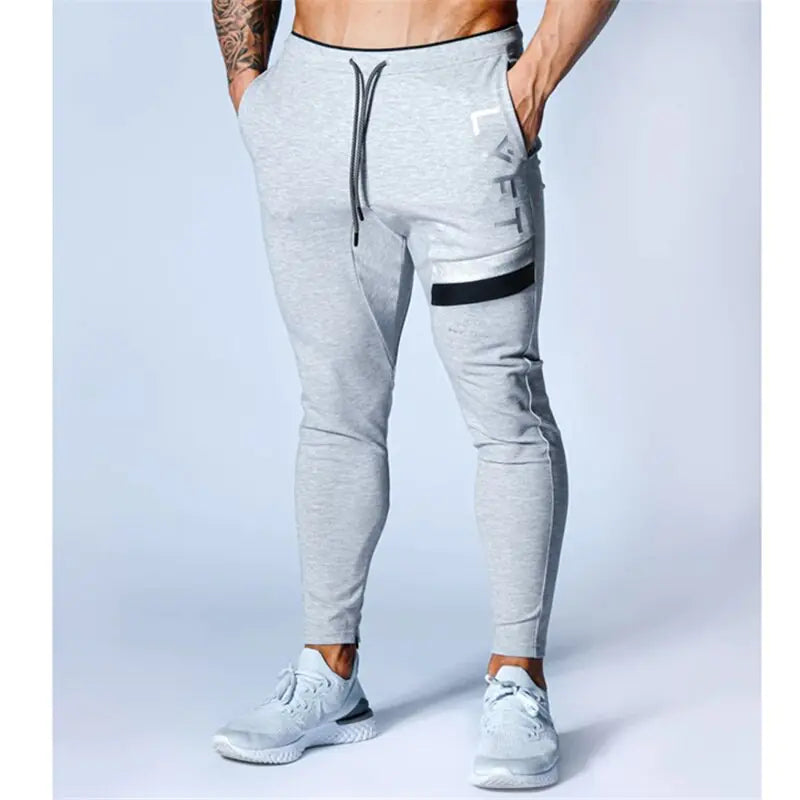 Men's Long Track Pants for Running and Gym Activewear