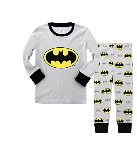 Superhero Kids Homewear, Cotton Long Sleeve Pajamas