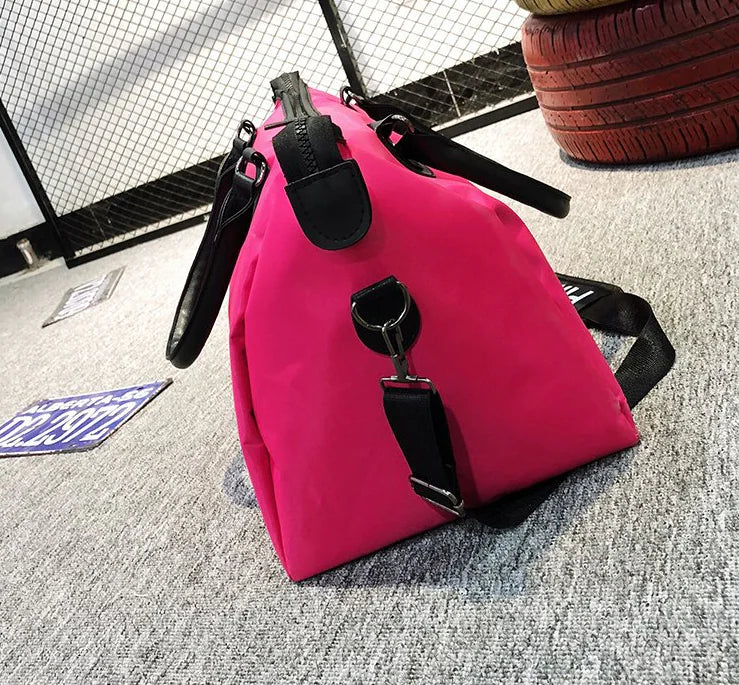 Fashionable Sequin Travel Bag, Large Capacity Gym Bag