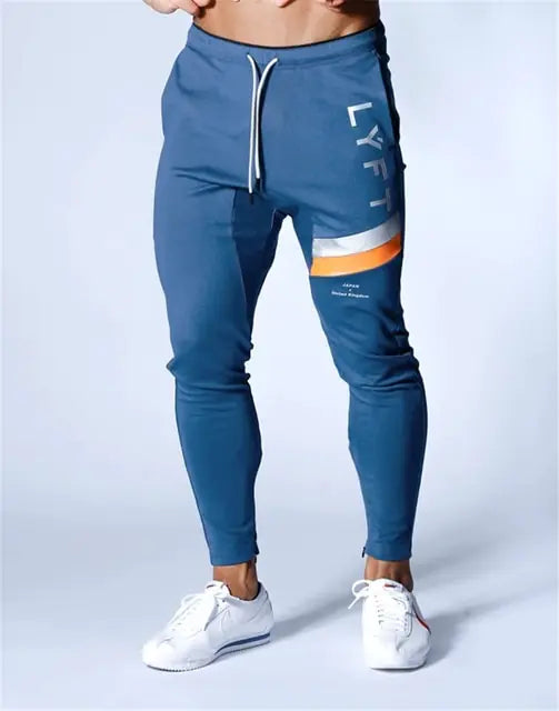 Men's Long Track Pants for Running and Gym Activewear