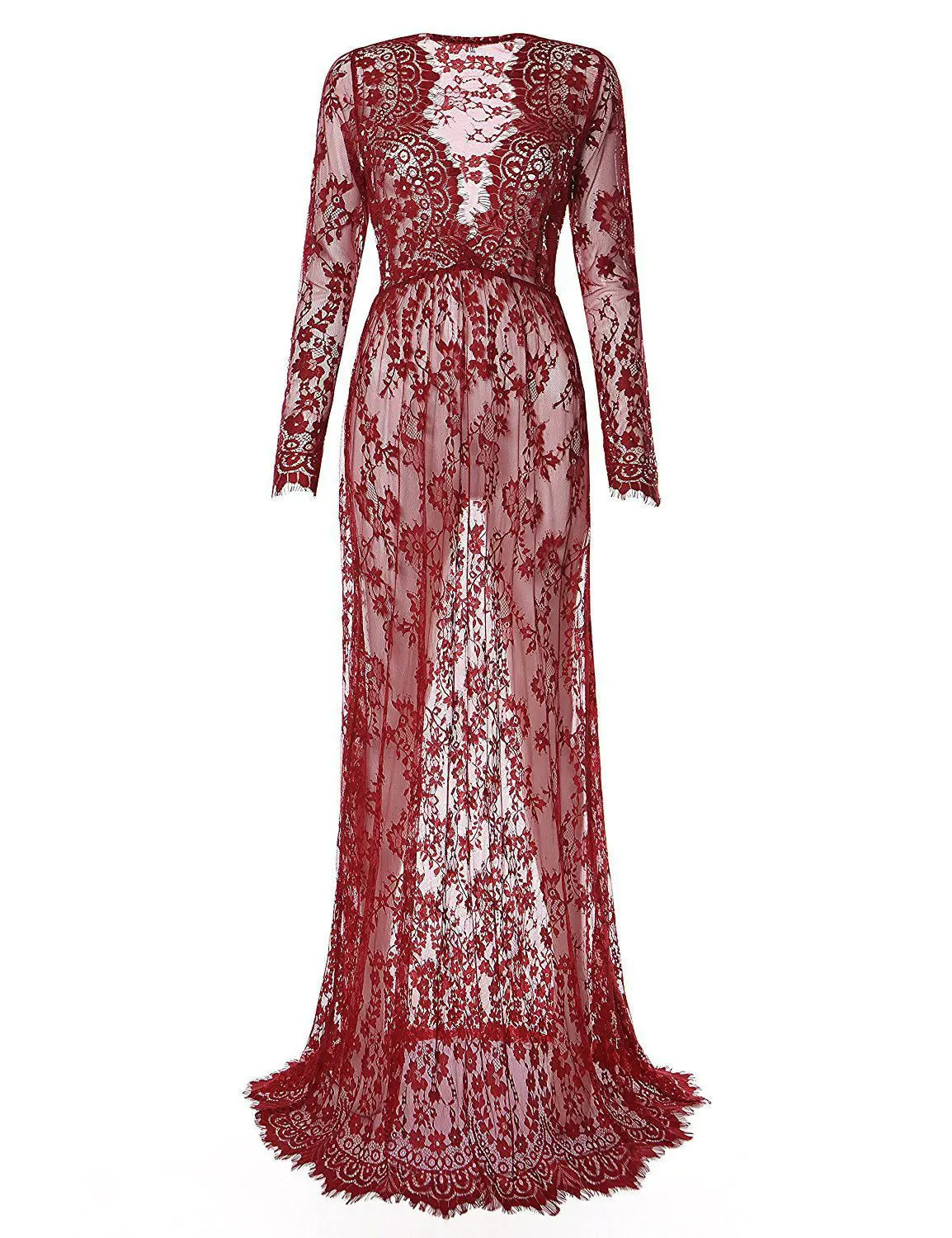 Lace Maternity Dress and Pajamas for Pregnant Women