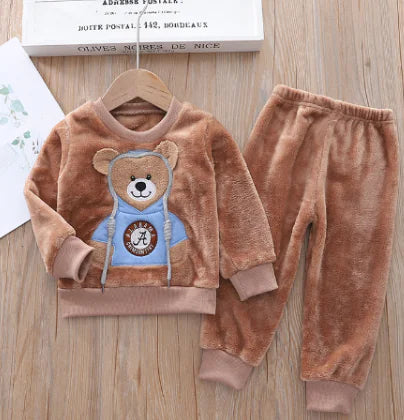 Bambino Cute Set - Spring Kids Pajamas (One Set)