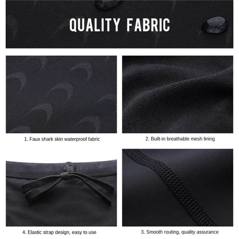 Men's Waterproof Racing Swim Trunks for Professionals