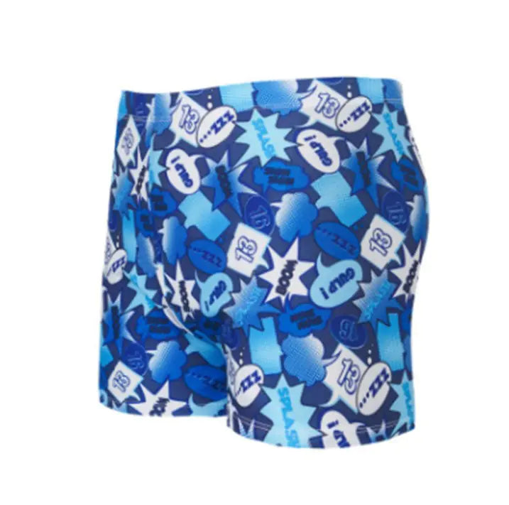 Men's Floral Swim Trunks - Plus Size Relaxed Fit