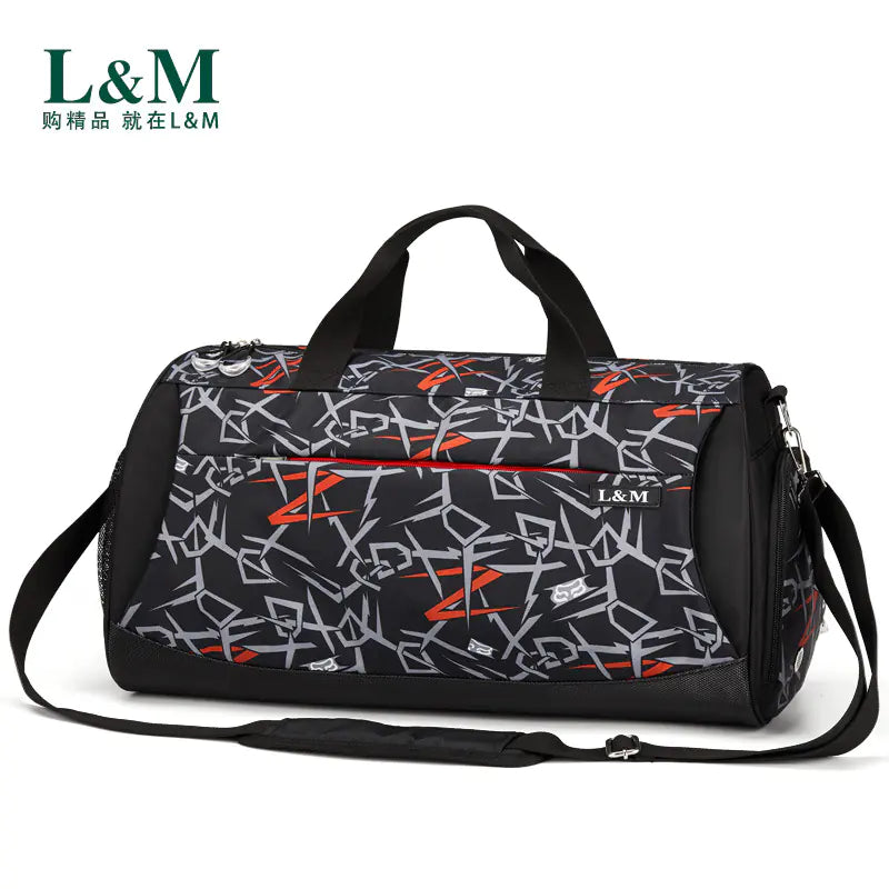 Large Capacity Oxford Cloth Travel Bag for Gym & Swim