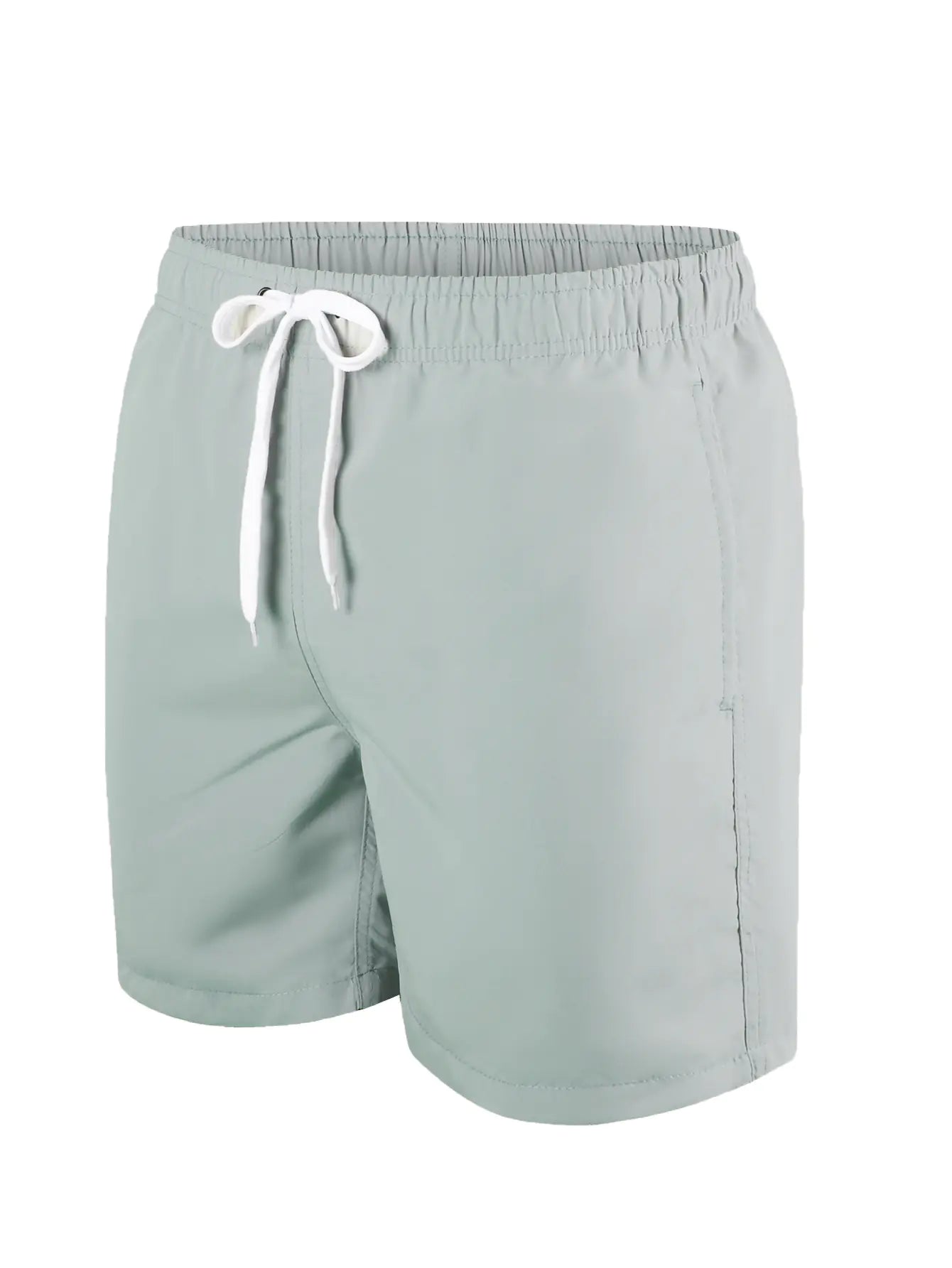Men's Dual Layer Quick-Dry Swim Shorts (Athletic Fit)