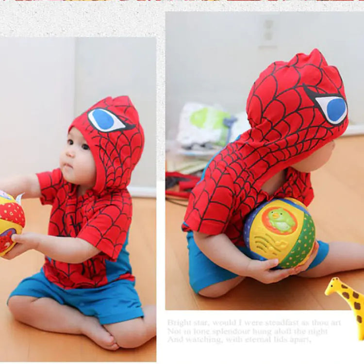 Superhero Kids Homewear, Cotton Long Sleeve Pajamas