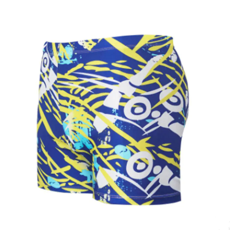 Men's Floral Swim Trunks - Plus Size Relaxed Fit