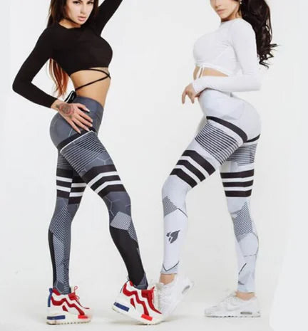 Lettered Sports Pants, Yoga Pants, Leggings