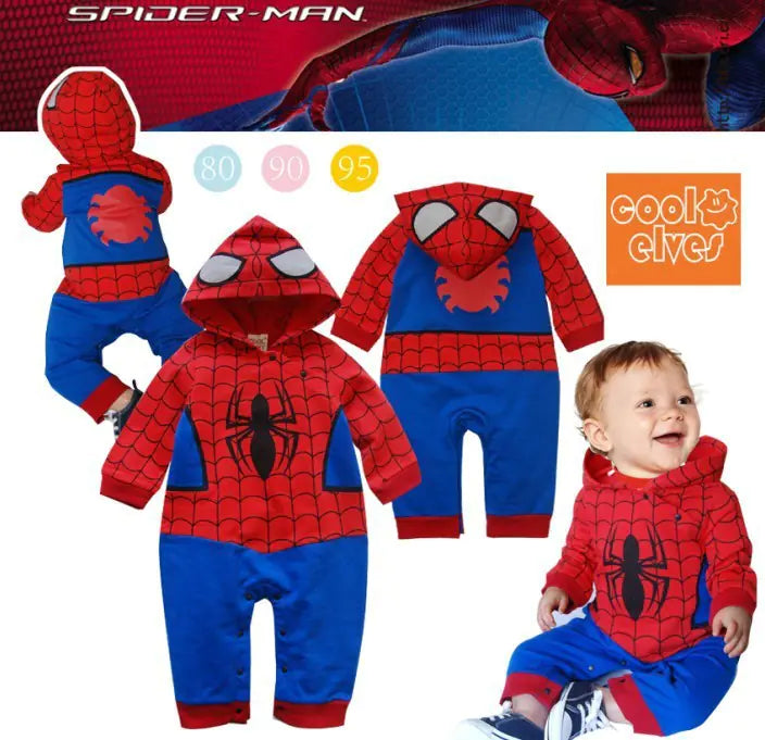 Superhero Kids Homewear, Cotton Long Sleeve Pajamas