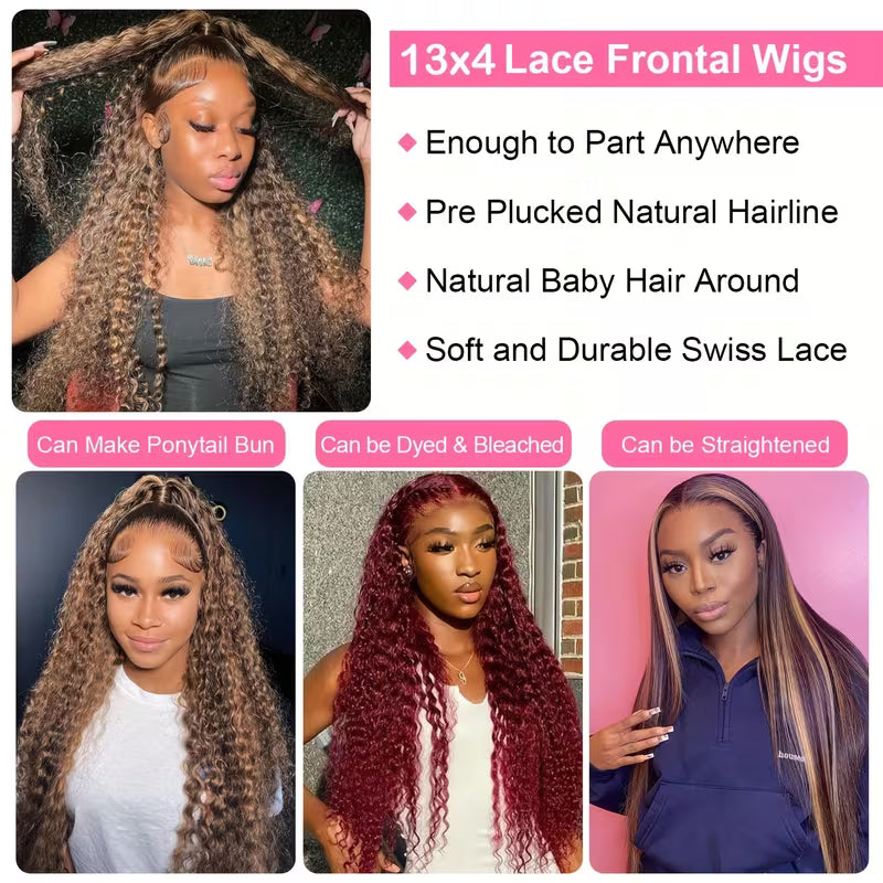 HAIR WIGS 13*14 LACE FRONT