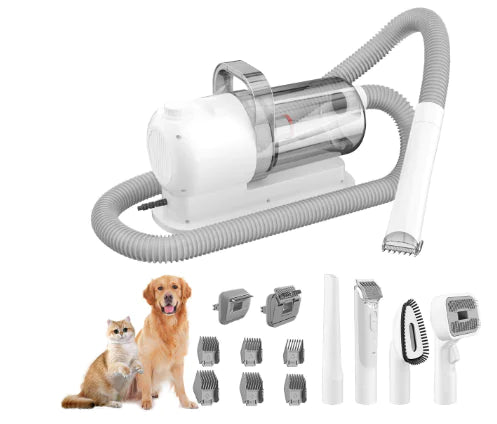 FluffyCare™ Complete Pet Grooming and Vacuum Set (One Set)