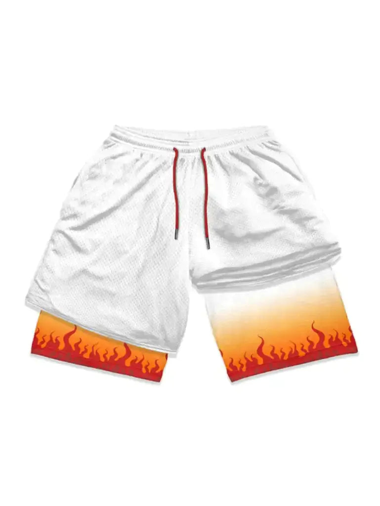 Anime Berserk 2-in-1 Men's Gym Shorts with 3D Print