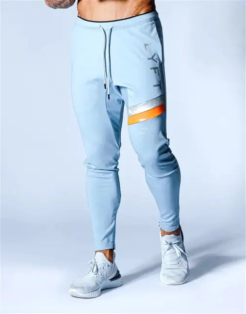 Men's Long Track Pants for Running and Gym Activewear