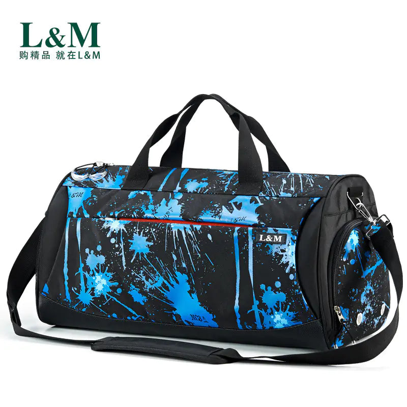Large Capacity Oxford Cloth Travel Bag for Gym & Swim