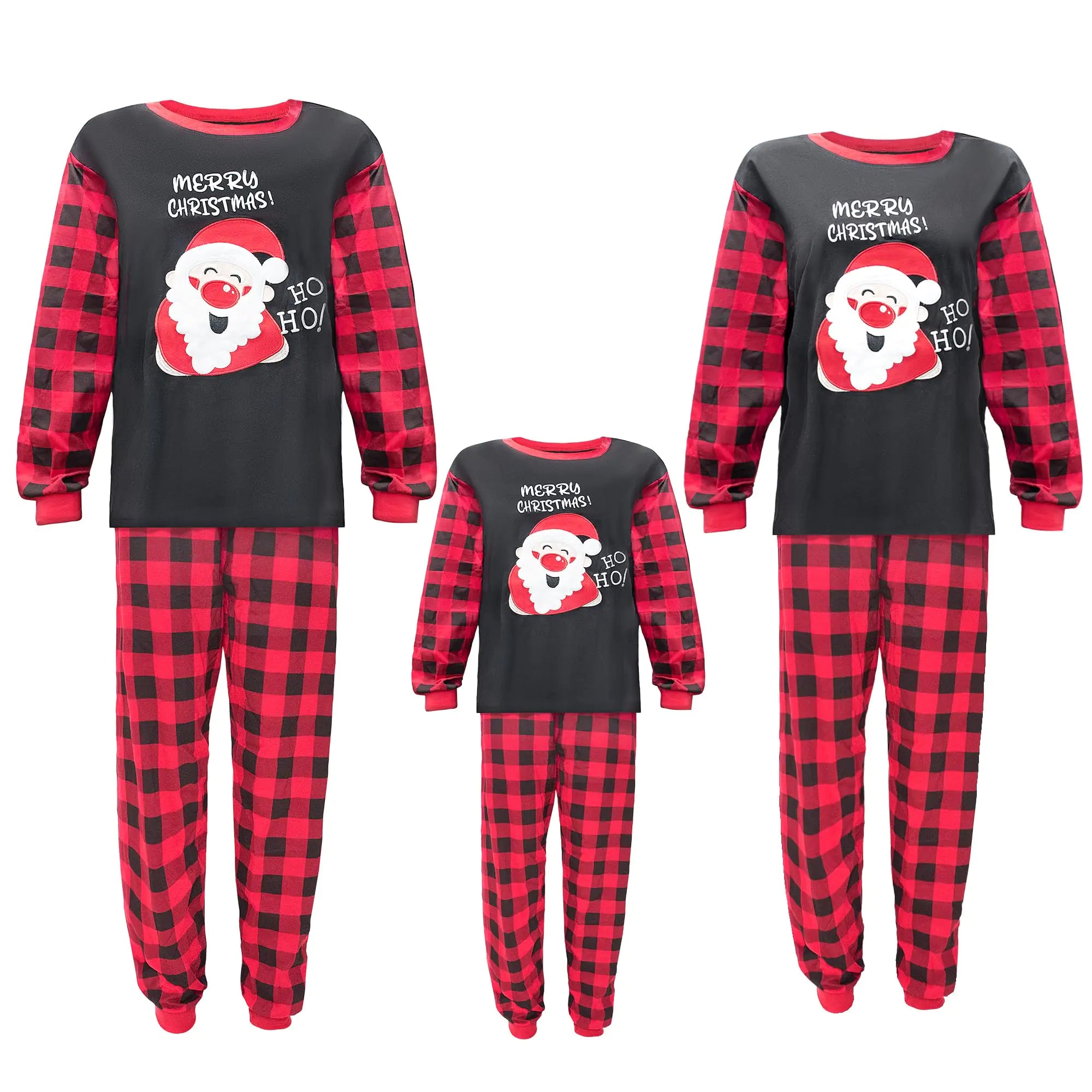 HYCLES Christmas Family Pajamas Sets Matching Family Pajamas Sets Sleepwear Pjs for Women Couple