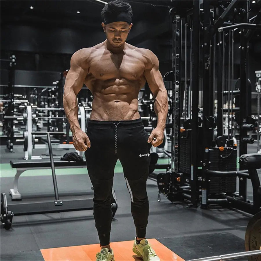 Men's Pure Cotton Jogging Sweatpants for Gym & Running