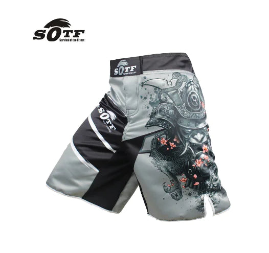 Men's MMA Muay Thai Shorts for Training and Fitness
