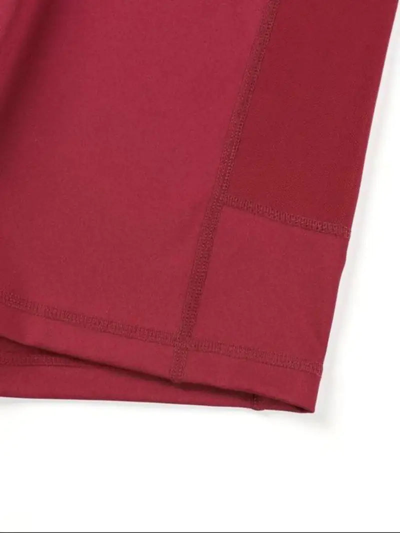 Women'S Letter Tape High Waist Sports Gym Shorts, Gym Clothes, Gym Shorts, Casual Contrast Mesh Pocket Sports Short Leggings, Summer Clothes, Gym Shorts for Women, Ladies Sportswear for Summer