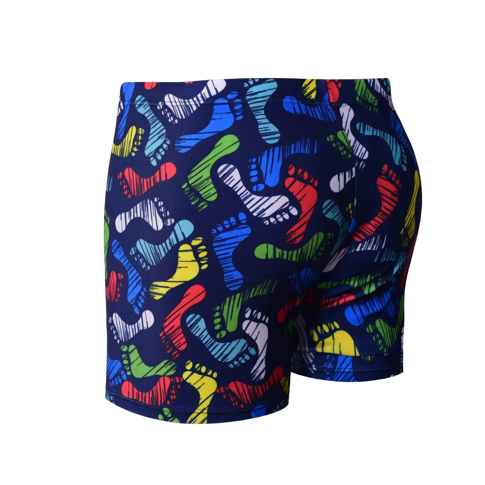 Men's Floral Swim Trunks - Plus Size Relaxed Fit