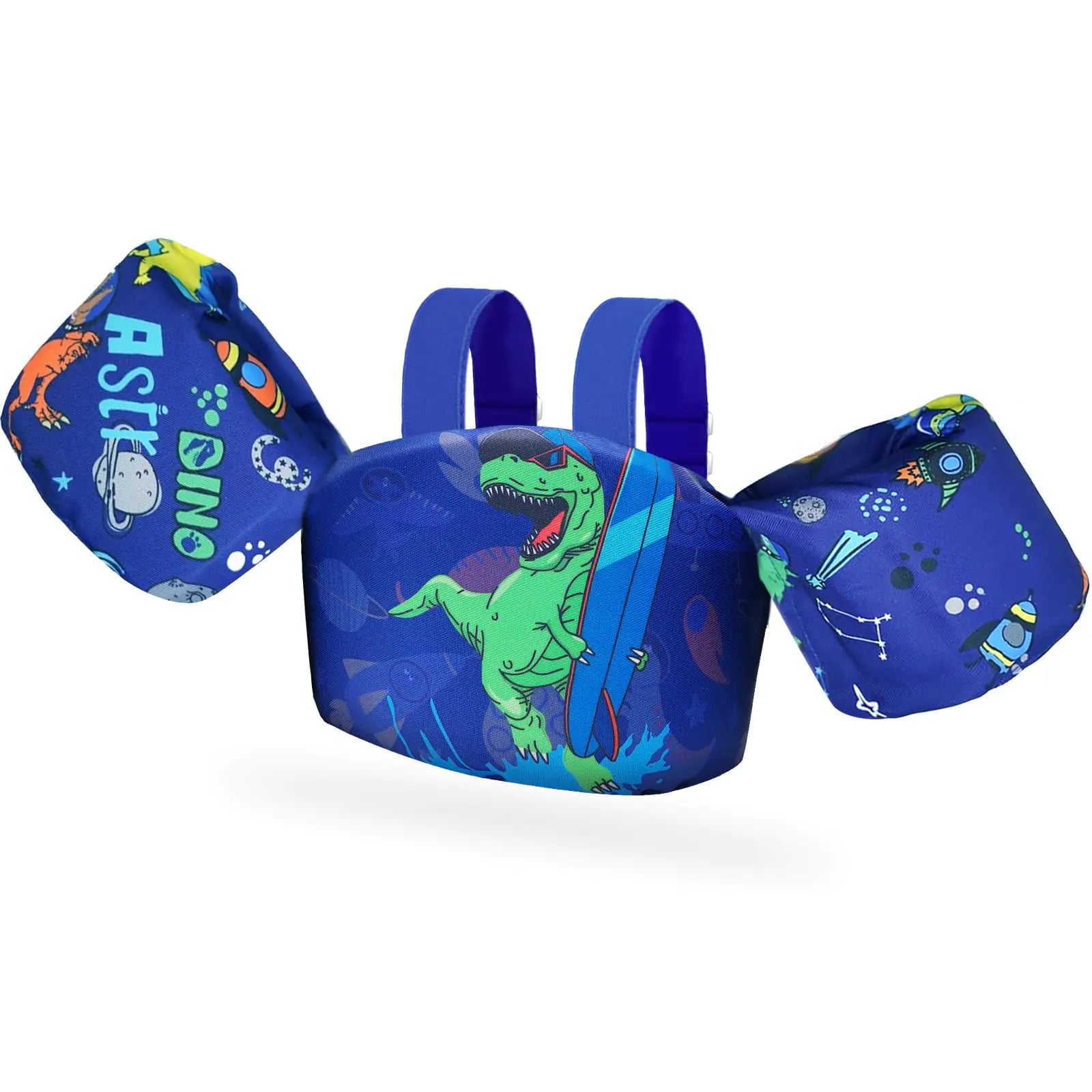 Toddler Swim Vest for 22-66 Pounds Boys and Girls Toddler Floaties for 2-6 Years Old Baby Children Sea Beach Pool Kids Swim Vest for Child Learning to Swim and Training