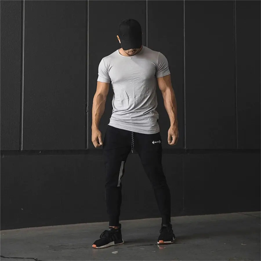 Men's Pure Cotton Jogging Sweatpants for Gym & Running