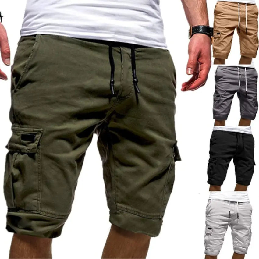 Men's Casual Cargo Shorts for Workout and Gym