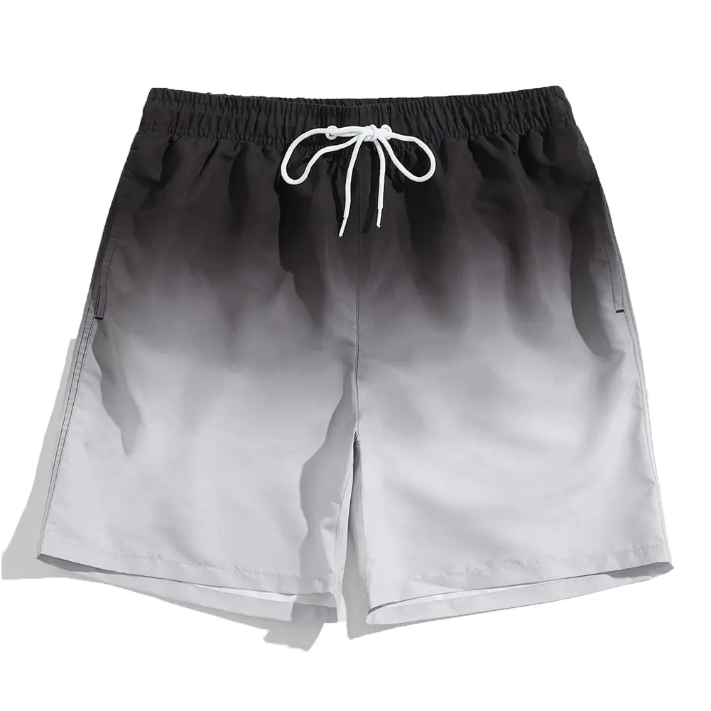 Men's Dual Layer Quick-Dry Swim Shorts (Athletic Fit)