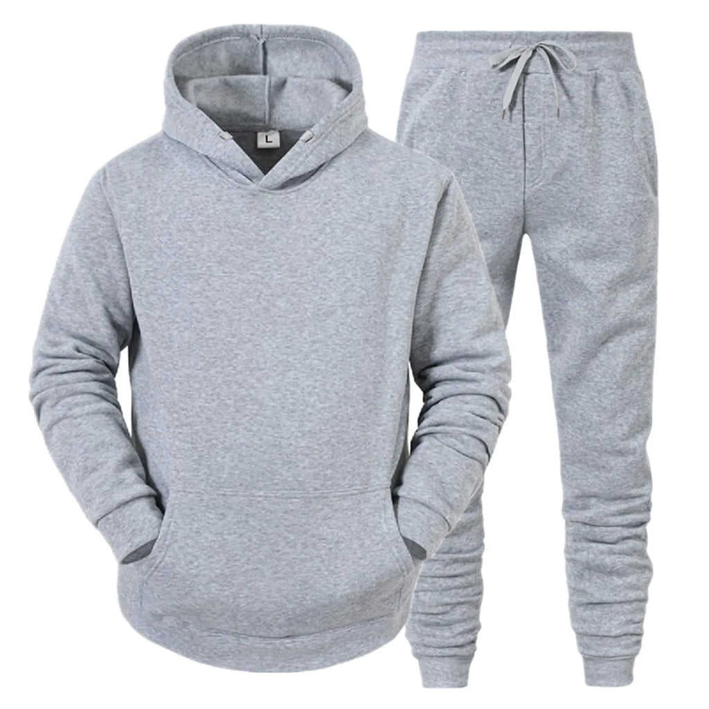 JMMSlmax Men Casual Outfits 2 Piece Pants Set Fall Jogging Tracksuit Set Long Sleeve Outfit Pullover Hoodies Sweatsuit Sets