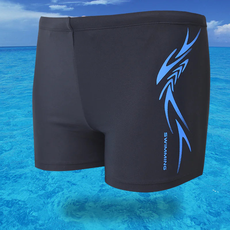 Men's Racing Swim Shorts and Breathable Swimwear