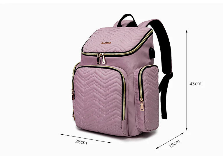 Large Capacity Multi-functional Diaper Backpack