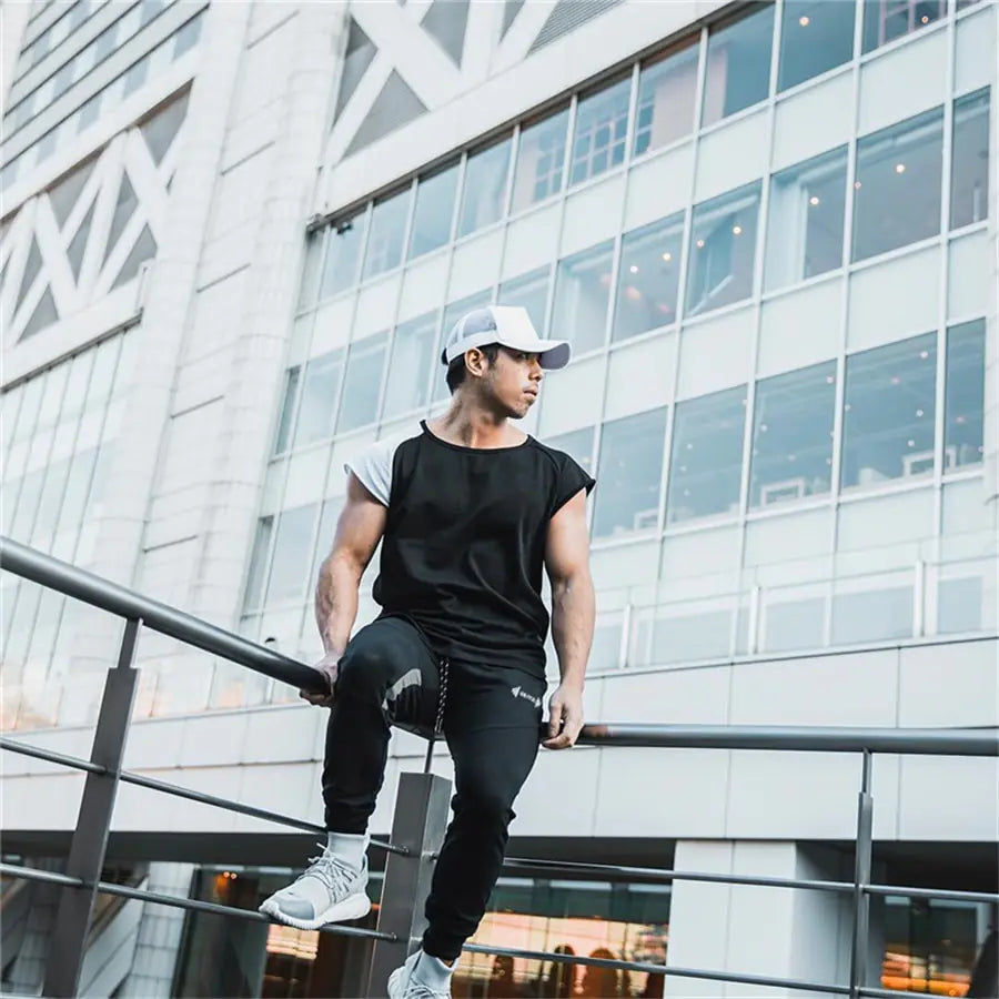 Men's Pure Cotton Jogging Sweatpants for Gym & Running