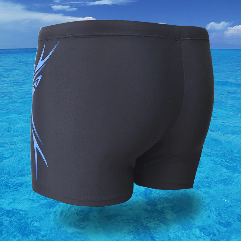 Men's Racing Swim Shorts and Breathable Swimwear