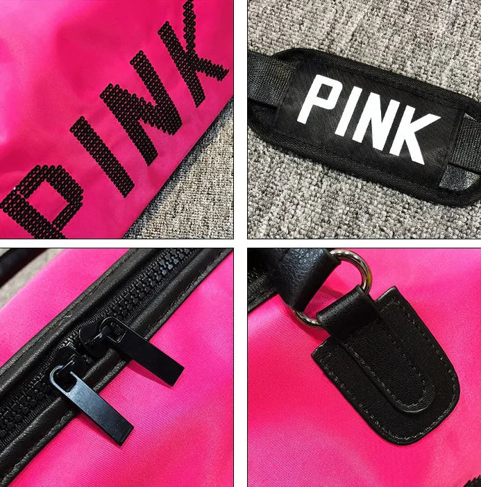 Fashionable Sequin Travel Bag, Large Capacity Gym Bag