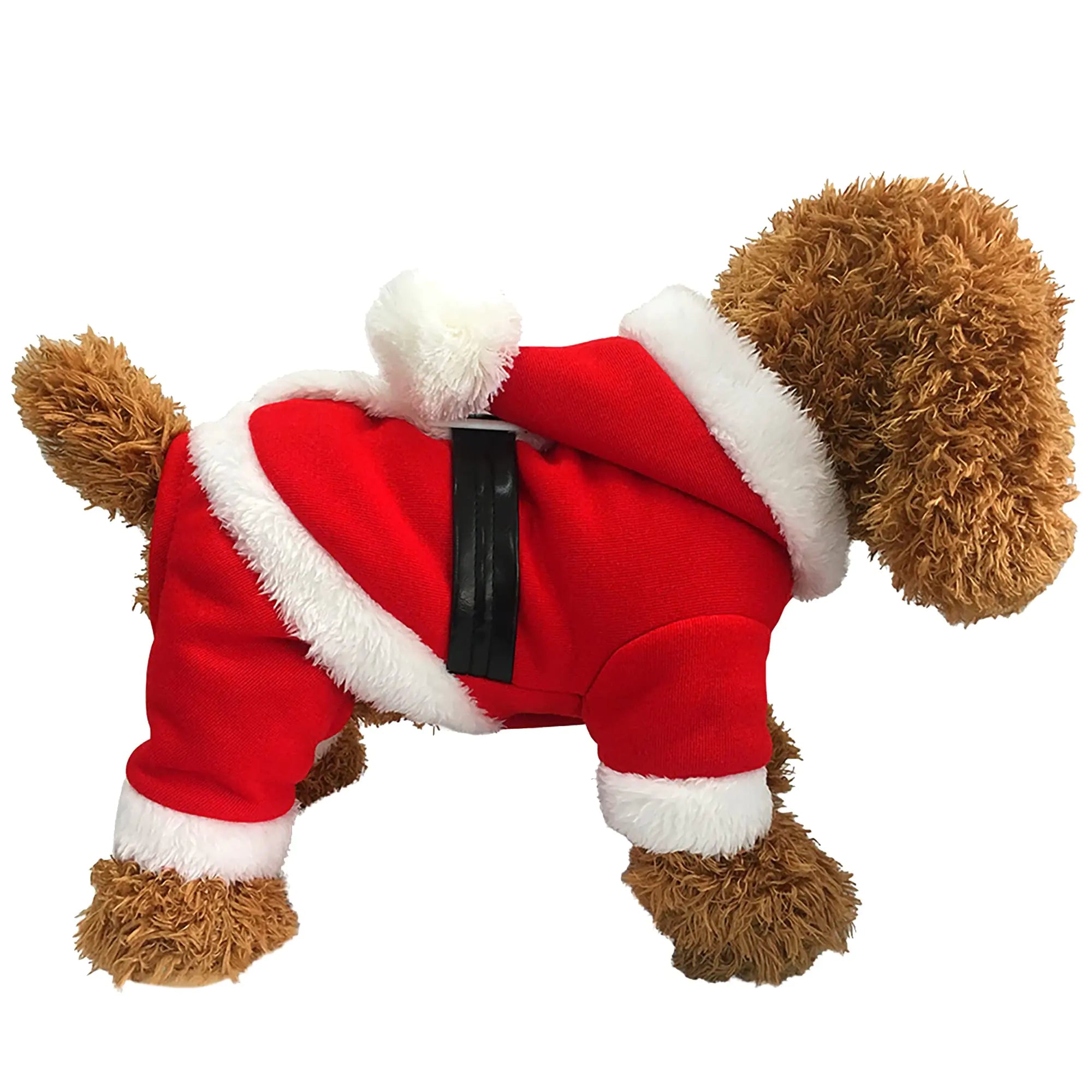 Pet Christmas Costumes Santa Dog Clothes for Small Dogs Boys Fall Winter Coats Puppy Kitty Hoodies