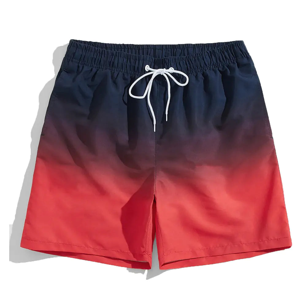 Men's Dual Layer Quick-Dry Swim Shorts (Athletic Fit)